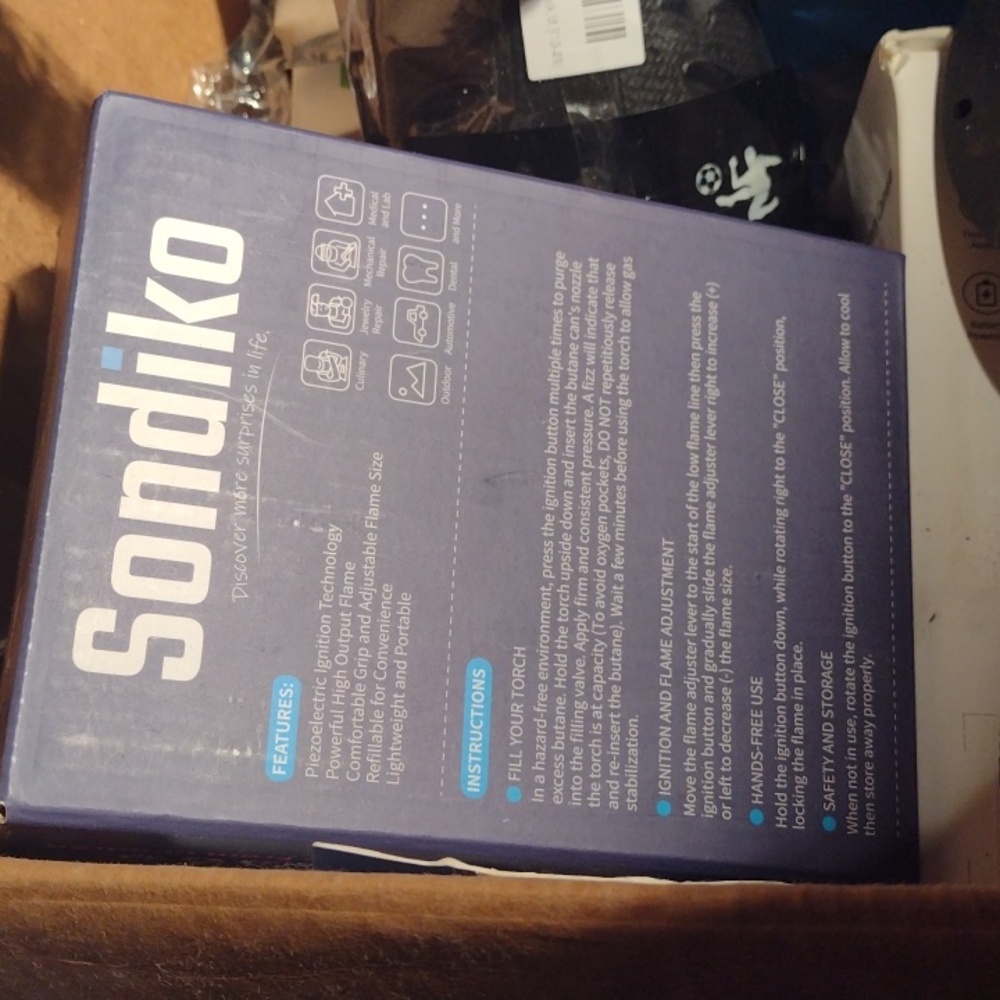Sondiko Butane Torch - Picture 2 of 2